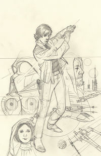 Star Wars Rebel Heist #4 (Of 4)(Adam Hughes Ultra-Rare Sketch Variant Cover)