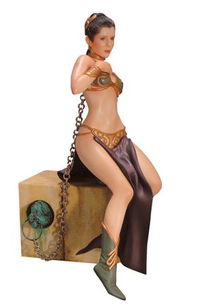 Princess Leia's slave outfit made an impression on millions of