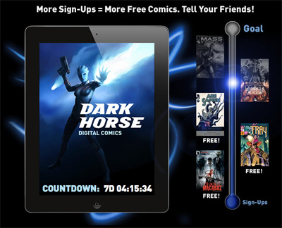 Dark Horse Digital Countdown