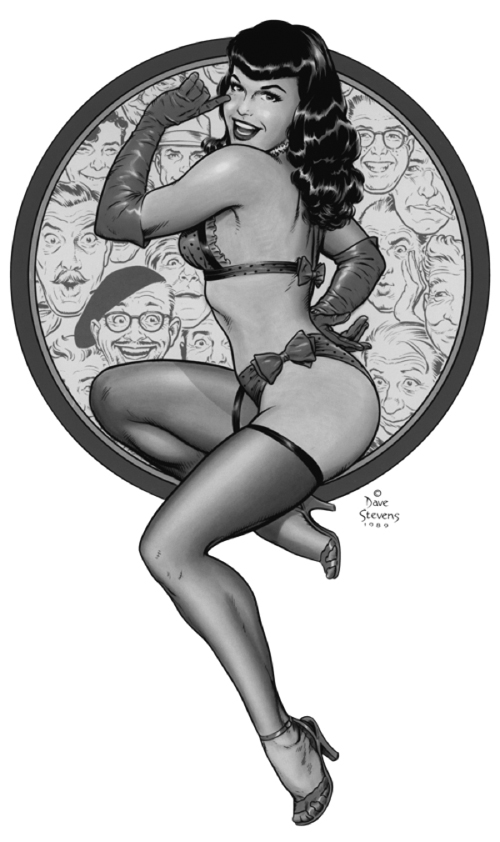 New Bettie Page Statue Honors the Work of Dave Stevens 