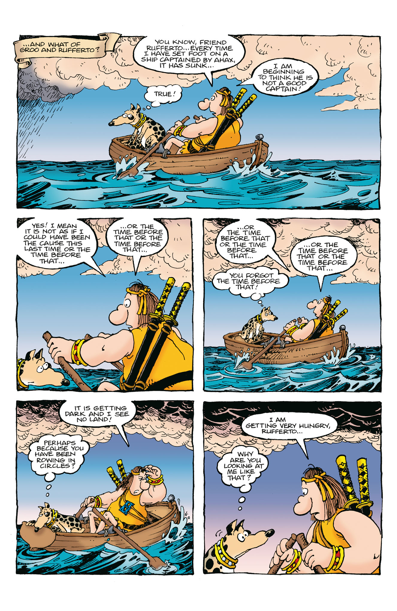 アメコミ　GROO: Fray of the Gods セルジオ・アラゴネス Groo: Gods Against Groo TPB :: Profile :: Dark Horse Comics