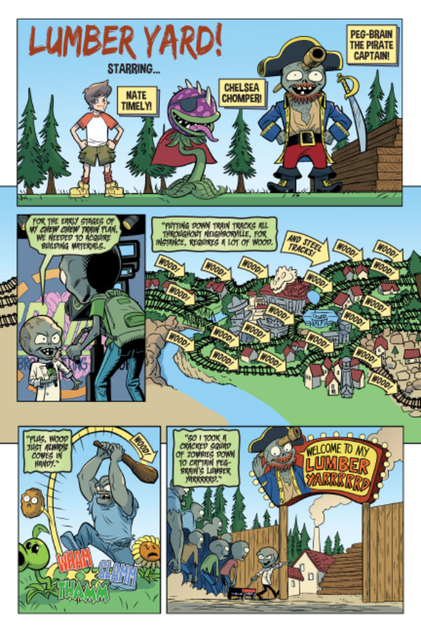 Plants vs. Zombies Volume 18: Constructionary Tales HC