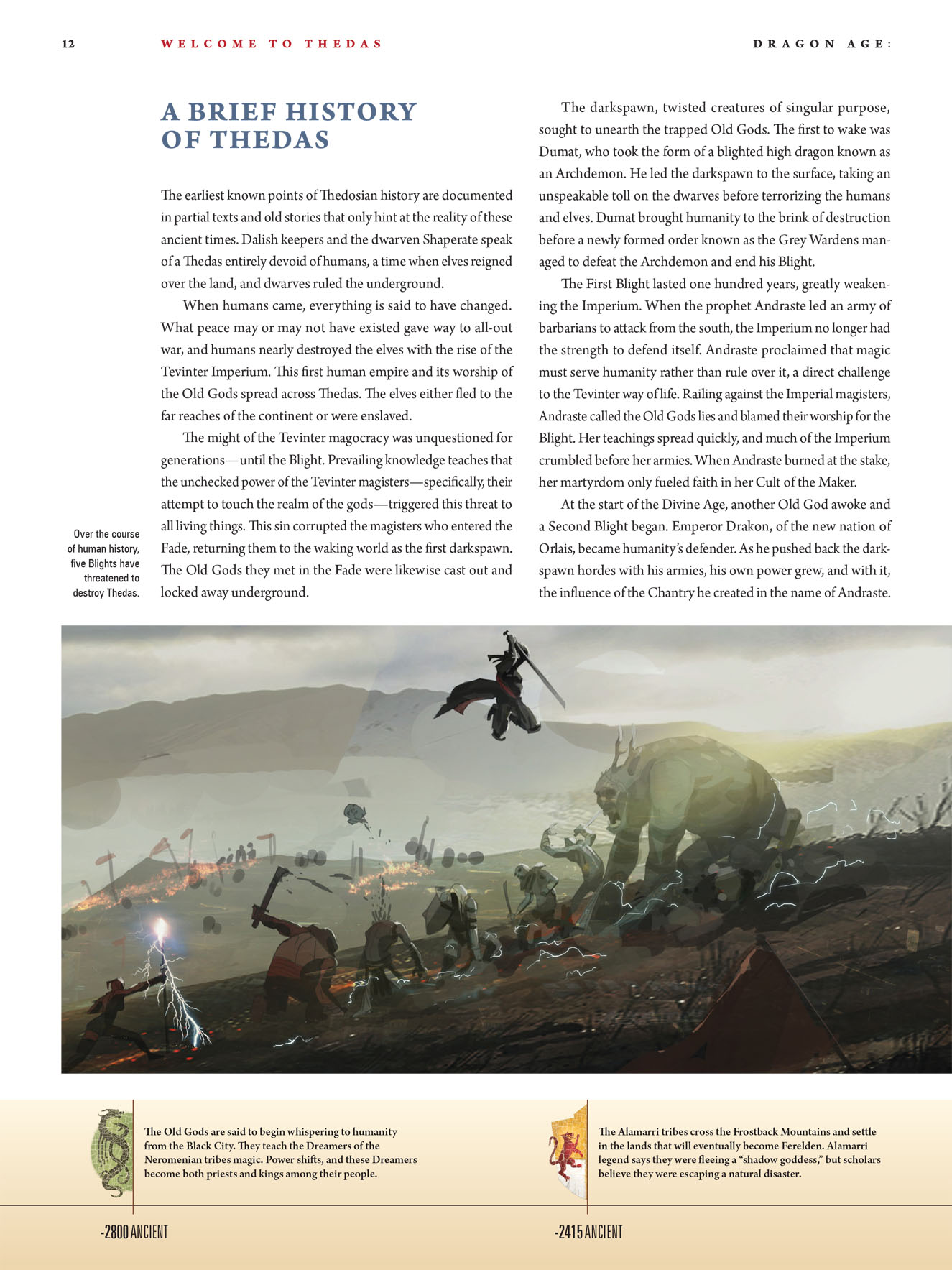 Dragon Age: The World of Thedas Boxed Set :: Profile :: Dark
