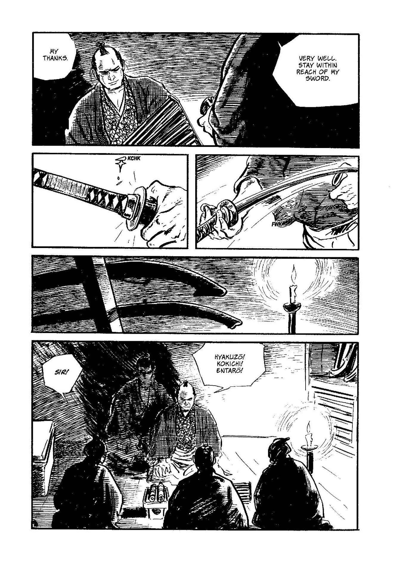 Lone Wolf and Cub Deluxe Edition Volume 3 HC :: Profile :: Dark