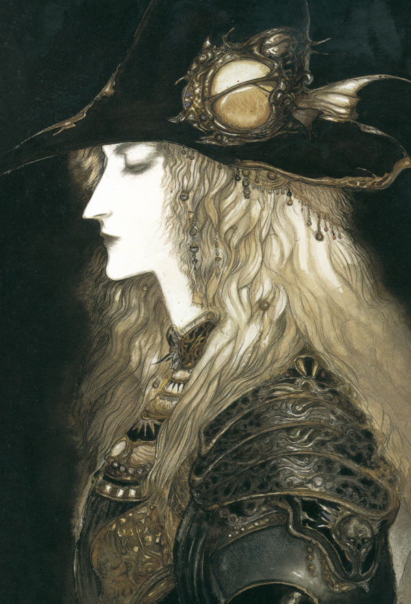 かんおけ Yoshitaka Amano Vampire Hunter D Vampire Hunter D Anime (Yoshitaka Amano) Art Print 13
