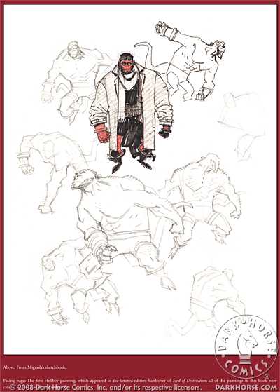 Art of Hellboy HC :: Profile :: Dark Horse Comics
