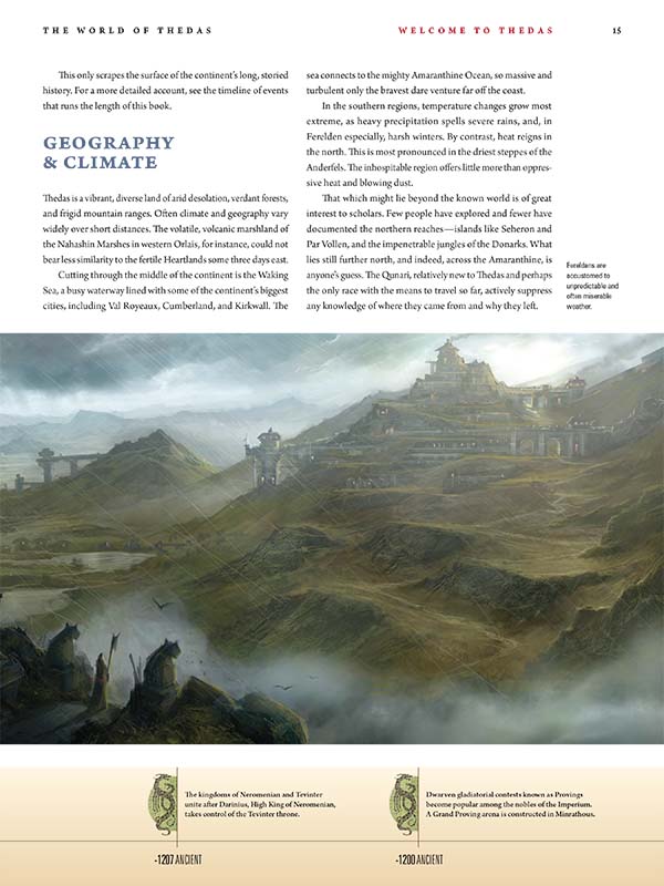 Dragon Age: The World of Thedas Volume 1 HC :: Profile