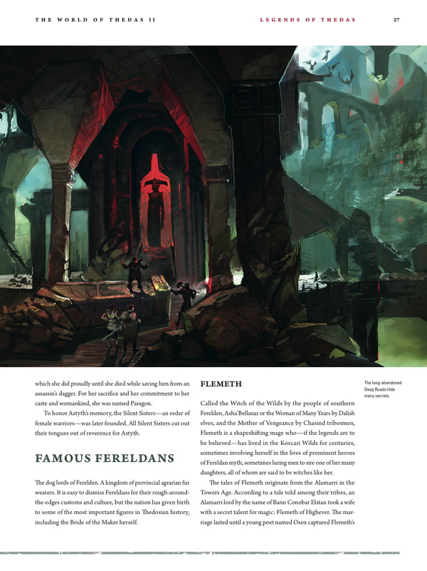 Dragon Age: The World of Thedas Volume 2 HC :: Profile