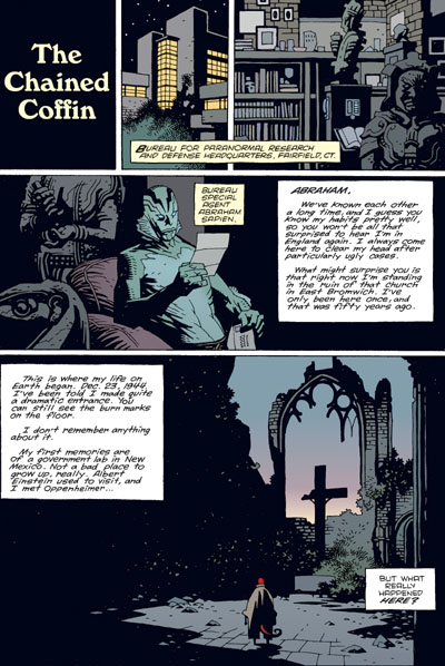 ヘルボーイ チェインド・コフィン 縛られた棺 Hellboy Volume 3: The Chained Coffin and Others TPB