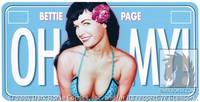 Cover image for Dark Horse License Plates: Bettie Page - Oh My!