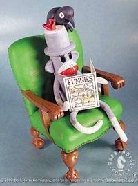 Cover image for Tony Millionaire Sock Monkey Statue