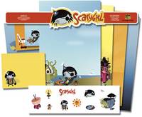 Cover image for DHorse Deluxe Stationery Set: Nathan Jurevicius Scary Girl Stationery Set