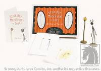 Cover image for Tim Burton's Stick Boy and Match Girl Note Cards and Figures Boxed Set