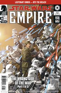 Cover image for Star Wars: Empire #36 : The Wrong Side of the War part 1 (of 5)