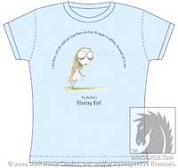 Cover image for Tim Burton Tee: Staring Girl Babydoll (XL)