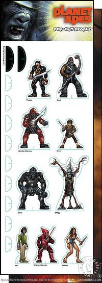 Cover image for Pop-Out People: Planet of the Apes #2