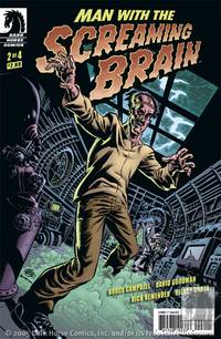 Cover image for Man with the Screaming Brain #2 (of 4)
