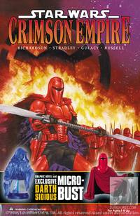 Cover image for Star Wars: Crimson Empire Book and Exclusive Bust-Up Set