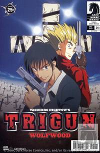 Cover image for Trigun Anime Manga "Wolfwood" (one-shot)