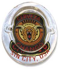 Cover image for Sin City Glass Ashtray: Cerveza Chango