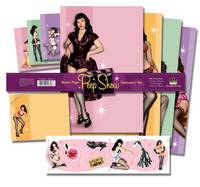 Cover image for Bettie Page: Peep Show Stationery set