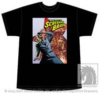 Cover image for Man with the Screaming Brain t-shirt (XXL)