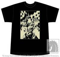 Cover image for Man with the Screaming Brain t-shirt - Mignola cover (XXL)