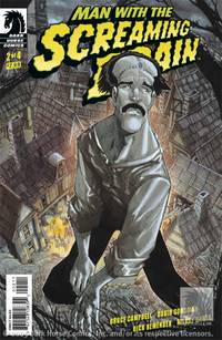 Cover image for Man with the Screaming Brain #2 (of 4) - Alternate cover