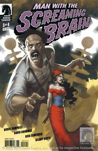 Cover image for Man with the Screaming Brain #3 (of 4) - Alternate cover