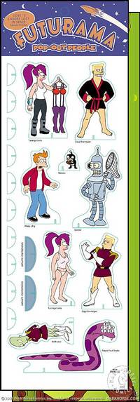 Cover image for Pop-Out People: Futurama #2