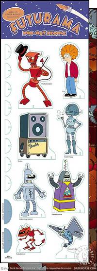 Cover image for Pop-Out People: Futurama #4