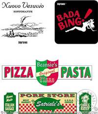 Cover image for The Sopranos Coaster Set