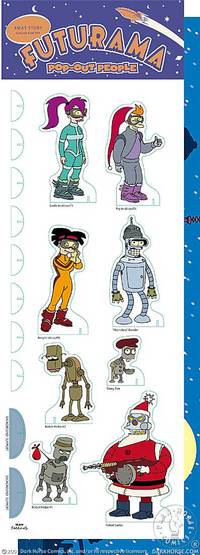 Cover image for Pop-Out People: Futurama #5
