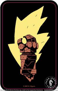 Cover image for Hellboy Sticker #2 (The Right Hand of Doom)
