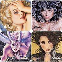 Cover image for Olivia Coaster Set