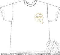 Cover image for Too Much Coffee Man Tee (Coffee Cup Stain) (XXL)