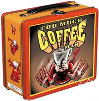 Cover image for Too Much Coffee Man Lunchbox