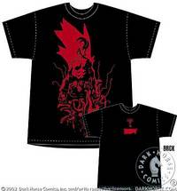 Cover image for Hellboy Tee (Red Hellboy with Fire) (XXL)