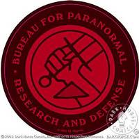 Cover image for Hellboy Sticker #4 (New B.P.R.D. Logo)