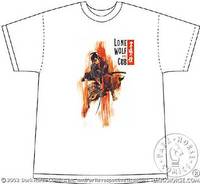 Cover image for Lone Wolf and Cub Tee (Itto Ogami Jumping w/ Sword Tee) (XXL)