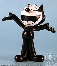 Cover image for Felix the Cat Ornament