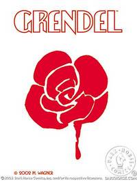 Cover image for Grendel Sticker #3 (Rose Logo)