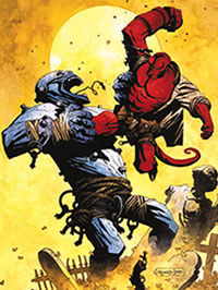 Cover image for Art of Hellboy HC