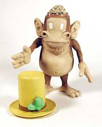 Cover image for Tony Millionaire's Uncle Gabby PVC Figure