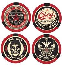 Cover image for Shepard Fairey "Obey" Coaster Set