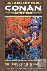 Cover image for Chronicles of Conan Volume 3: The Monster of the Monoliths and Other Stories TPB