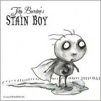 Cover image for Tim Burton Sticker: Stain Boy