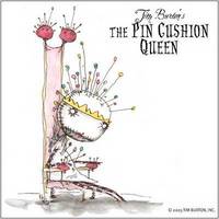 Cover image for Tim Burton Sticker: Pin Cushion Queen