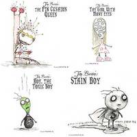 Cover image for Tim Burton Sticker Pack