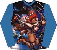 Cover image for DHorse Deluxe T-shirt: Shirow Masamune Space Girl (XXL)